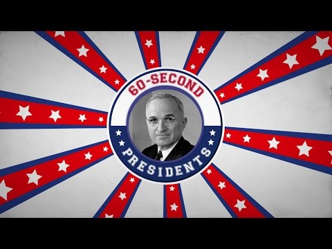 , title : 'Harry S. Truman | 60-Second Presidents | PBS'