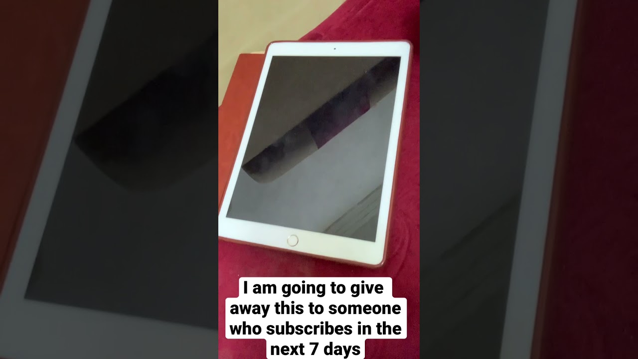 iPad giveaway￼￼