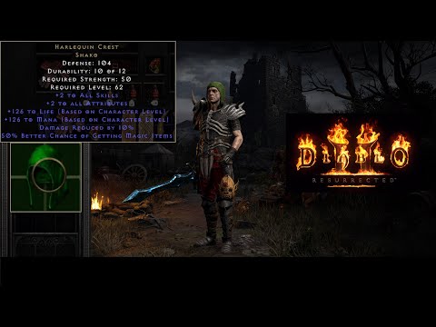 Diablo II Resurrected - Getting a Shako (Harlequin Crest)