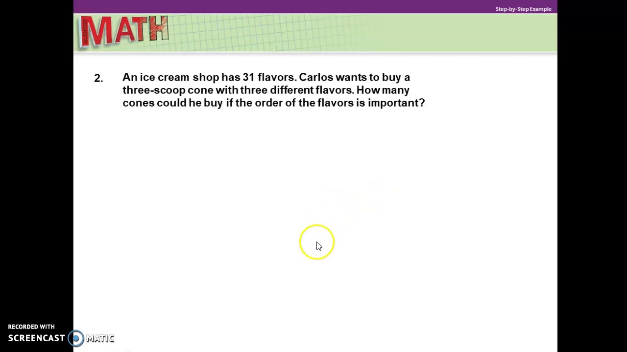 9 6 Permutations Powerpoint