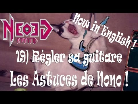 comment regler stratocaster