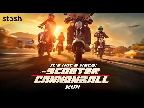It's Not a Race: The Scooter Cannonball Run | Riders Documentary | Full Movie | Bike Tour