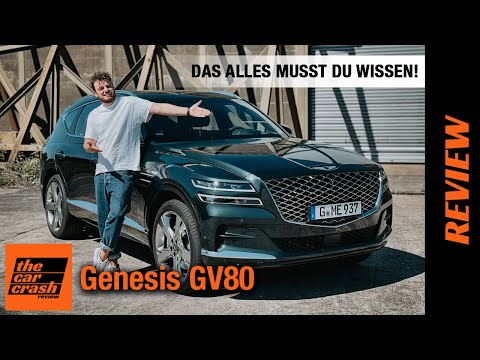 Genesis GV80 im Test (2021) So viel Luxus SUV gibt es ab 62.200€! 😱 Fahrbericht | Review | 3.0 D AWD
