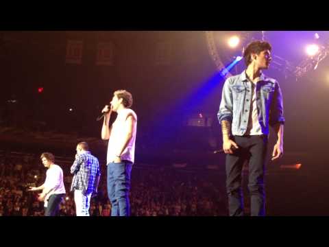 C'mon C'mon + Niall's Speech - One Direction @ Madison Square Garden - 12/3/12