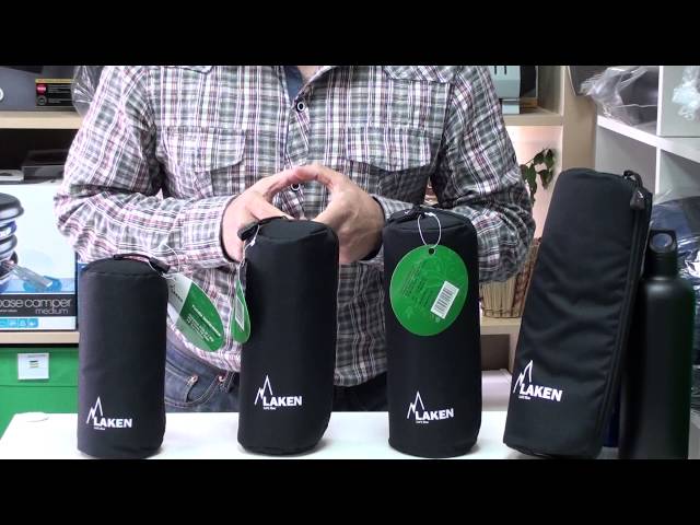 Vídeo relacionado con Primus Klunken - Botella de acero inoxidable para adultos, color negro, 0,7 l