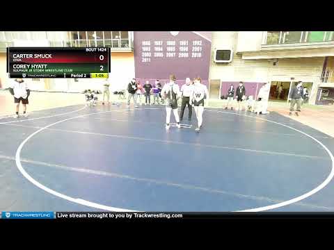 195 Lbs 3rd Place Match - Carter Smuck, Iowa Vs Corey Hyatt, Sulphur Jr Storm Wrestling Club C1ac