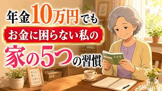 年金7万円でもお金が残る人の習慣｜老後のお金の不安を減らす節約術