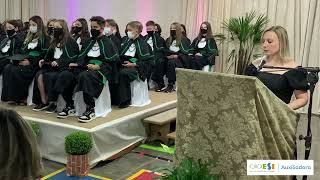 Formatura do 9° ano do Ensino Fundamental II - 2021.