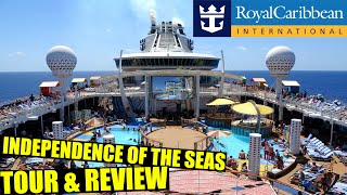 Independence of the Seas Tour & Review with The Legend