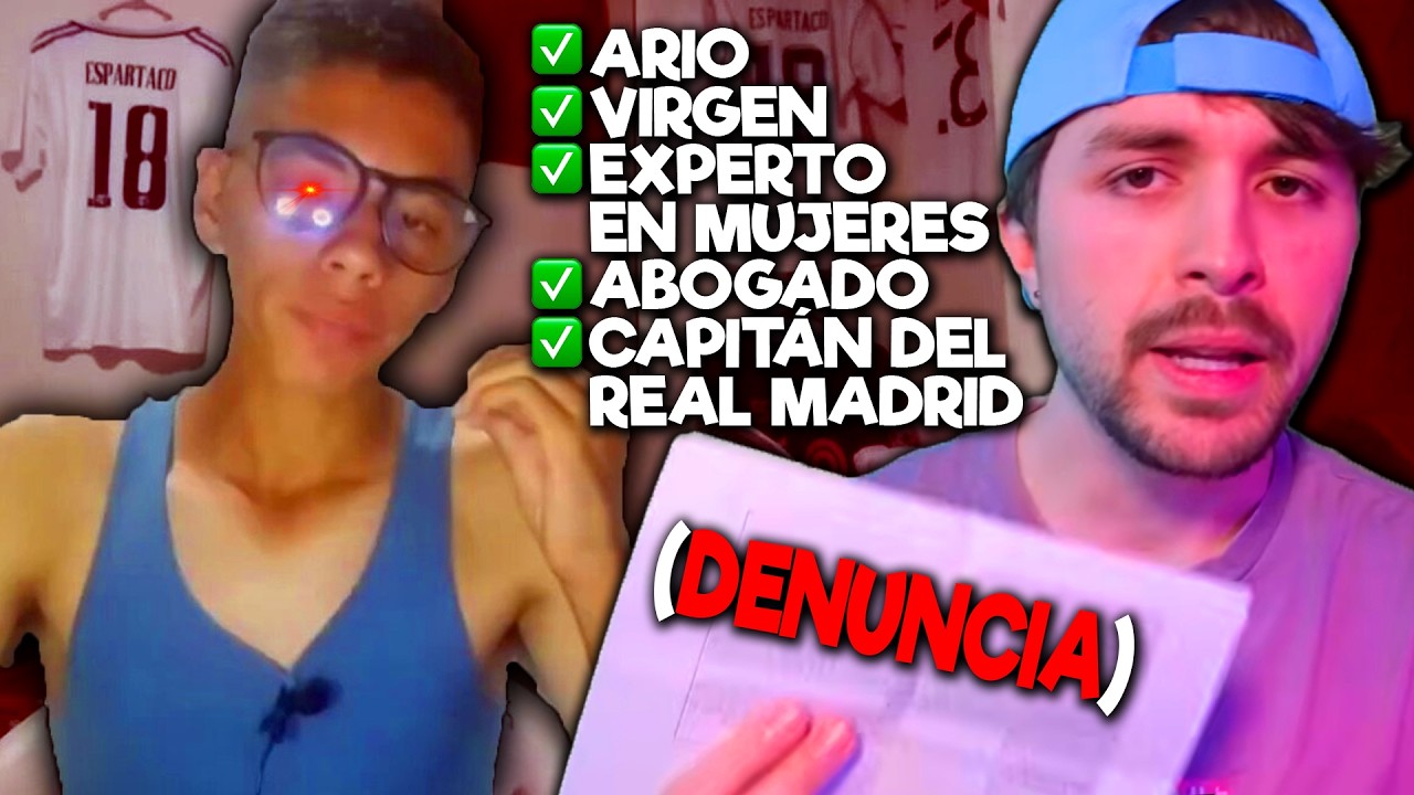 Me llegó la denuncia de Espartaco 18 y pide Cárcel para mí (el Virgen "experto en mujeres")