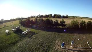 preview picture of video 'FPV Tri-Copter Farm Fun Flying'
