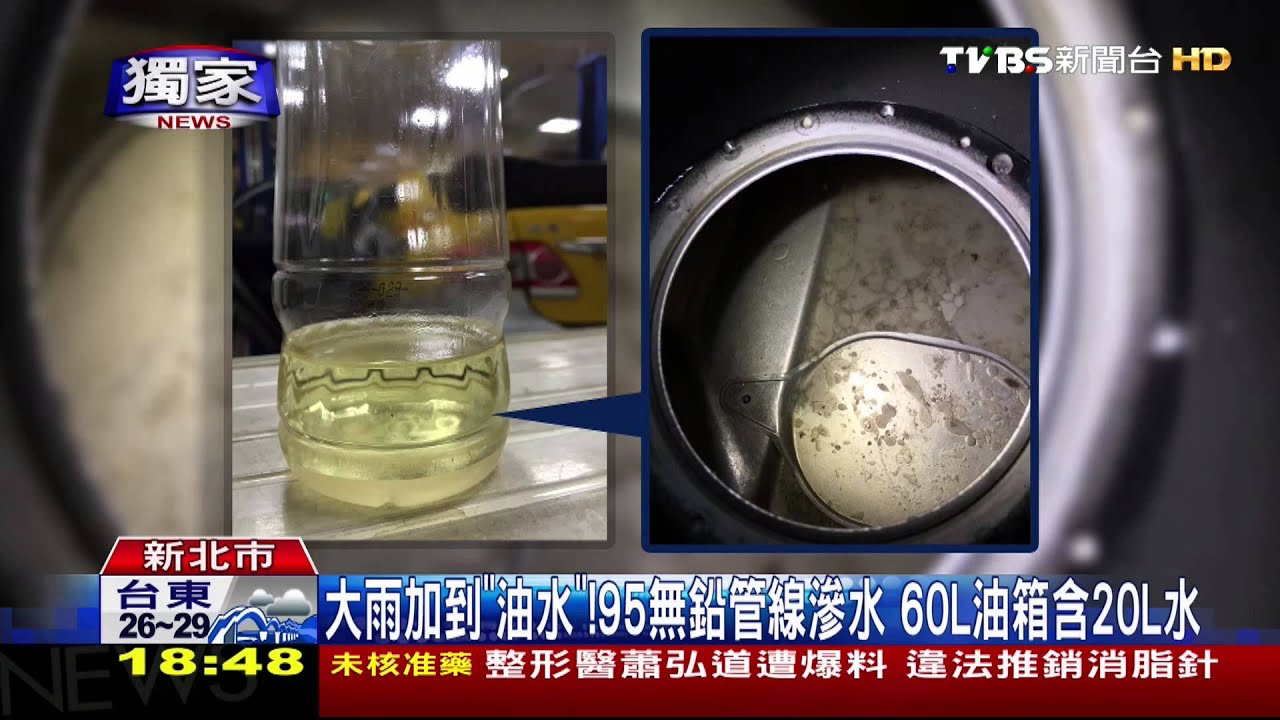 獨家/油箱含水!小黃半路拋錨 竟是加油加到水