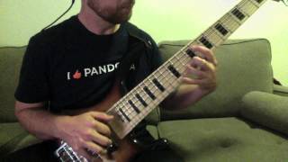 Video thumbnail for Bach Violin Sonata No. 1 G minor, Presto on bass by Sounds Like Ben