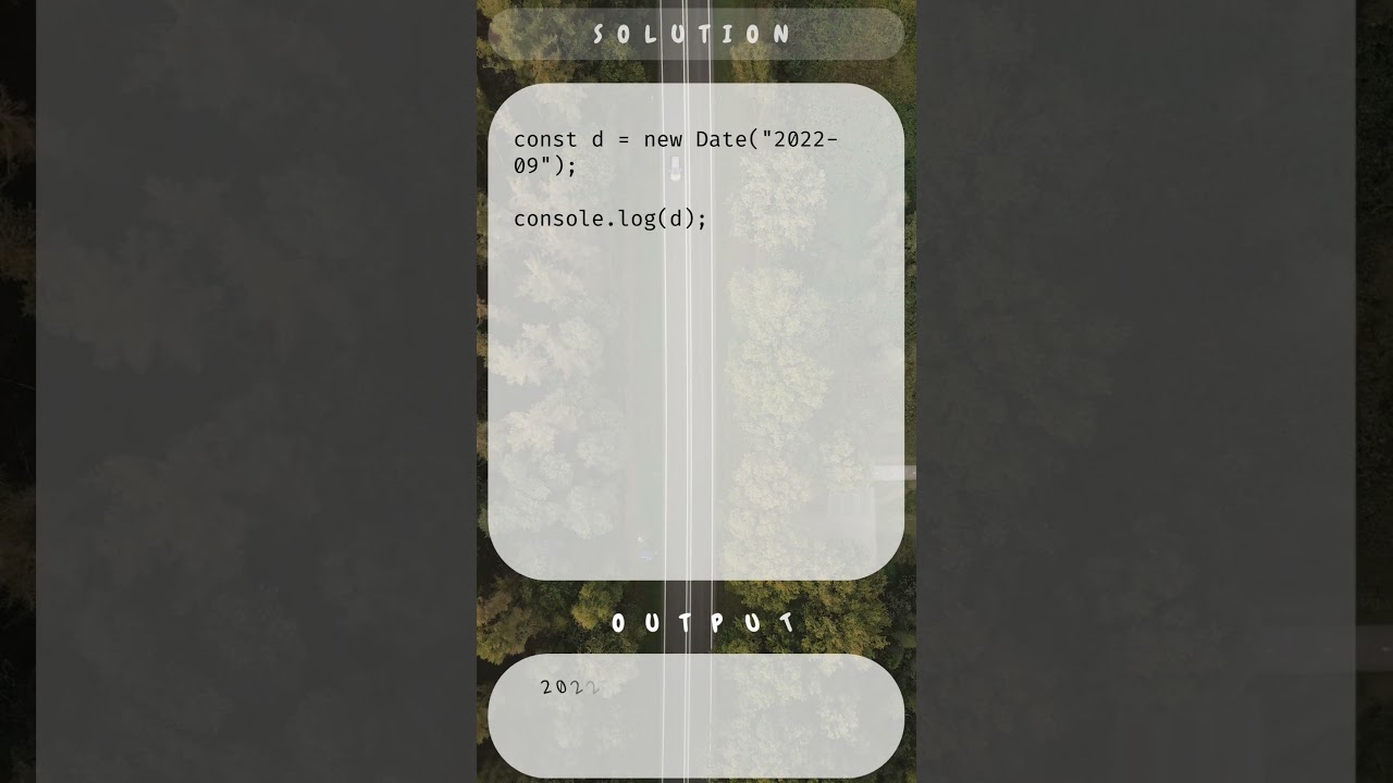 How to generate Date from a date string #javascript #beenumlearning