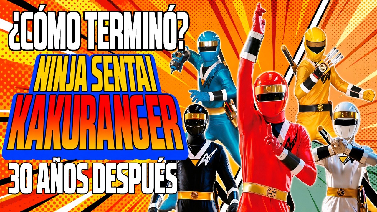 NINJA SENTAI KAKURANGER (PROBLEMAS DE LA MEDIANA EDAD) RESUMEN | SERIESNICO