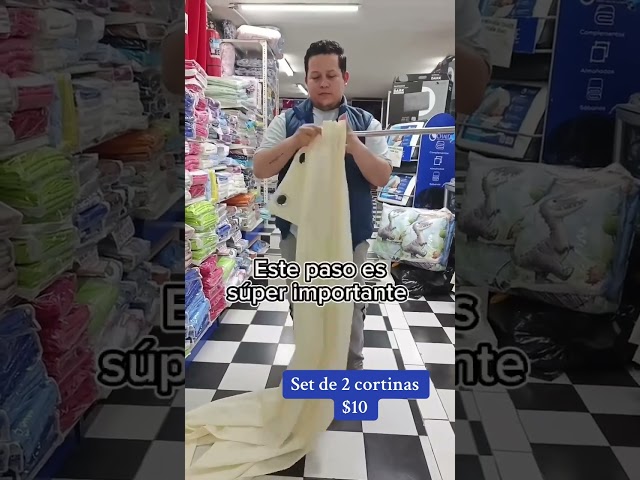 Vídeo relacionado con CUTEWIND Cortinas Infantiles Amarillo con Ollaos Pack de 2 Piezas 140x145 cm (An x Al) Cortina Corta Transparente Moderna con Estampado de Hojas Blancas para Ventana de Hogar