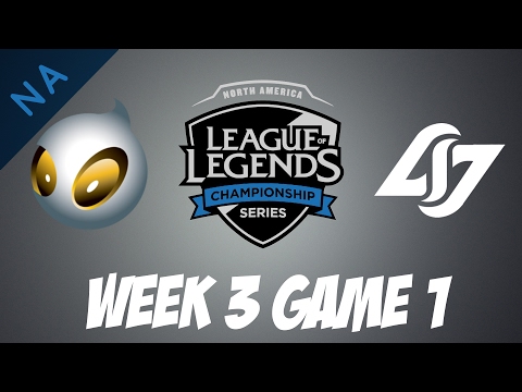 Dignitas vs CLG | Game 1 | HIGHLIGHTS | NA LCS W3D3 2017 Spring split