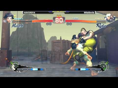 Columbus Topanga League Qualifiers: Havok614 (Makoto) vs. WildSmile (Rufus)