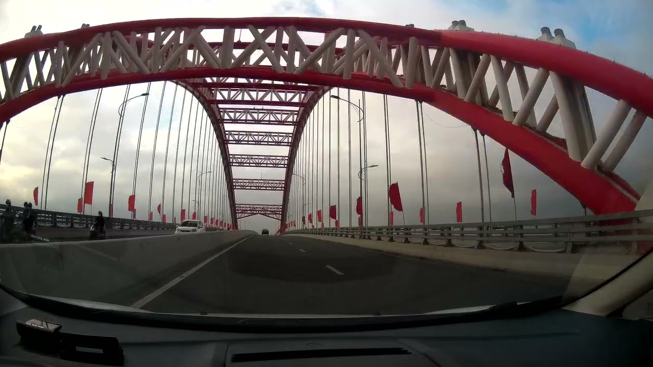 Hoang Van Thu Bridge, Hai Phong City, Vietnam (May 8, 2022)