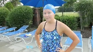 Swimming Cap Technique for Long Hair : Swimming Tips