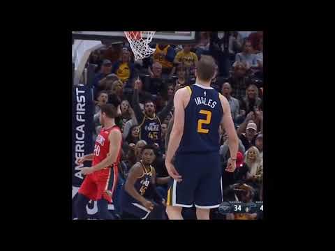 Donovan Mitchell poster against pelicans