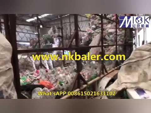 PET Bottle Sorting & Baler Press