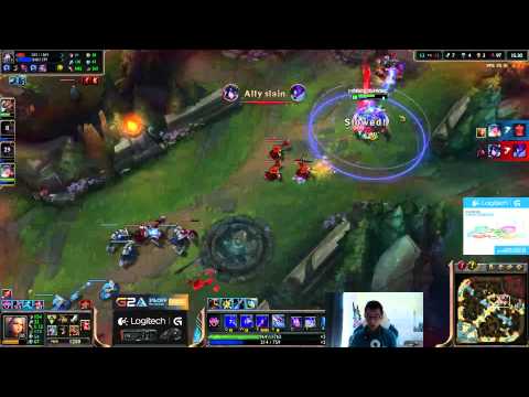 [Ranked 5s] C9 Hai / Trick2g / Hi im gosu / TidesofTimeX3 / BUFFZERG - Irelia Gameplay