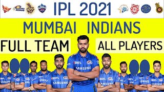 IPL 2021 - Mumbai Indians Full Team and Player List #MI #IPL2021 #IPL #IPL2020