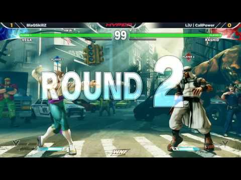 WNF 2.6 SFV - BlaQSkillZ (Vega) vs L|U | CaliPower (Rashid)
