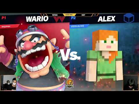 Rayenari Biweekly 27 - Losers Final - Waymas (Wario) Vs. Many (Alex) - SSBU