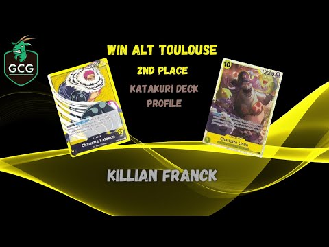 2ND PLACE ONE PIECE TCG - WIN-ALT - FRANCK Killian