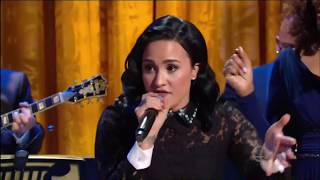 Demi Lovato,  Andra Day, Yolanda Adams &amp; Brittany Howard sing &quot;Heaven Help Us All&quot; 2016  HD HQ 1080p