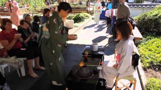 preview picture of video 'Coffee @ Peace Festival, Sutherland NSW - Japanese Tea Ceremony'