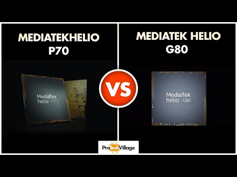 Mediatek Helio P70 vs Mediatek Helio G80 🔥 | Which one is better? 🤔🤔| Helio G80 vs Helio P70 Video