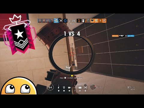 How a Champion Clutches a 1v4 ACE - Rainbow Six Siege