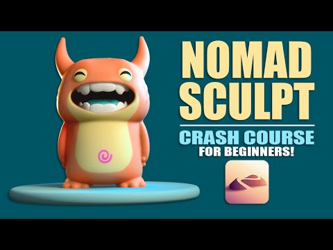 Nomad Sculpt Crash Course for Complete Beginners | Version 1.82