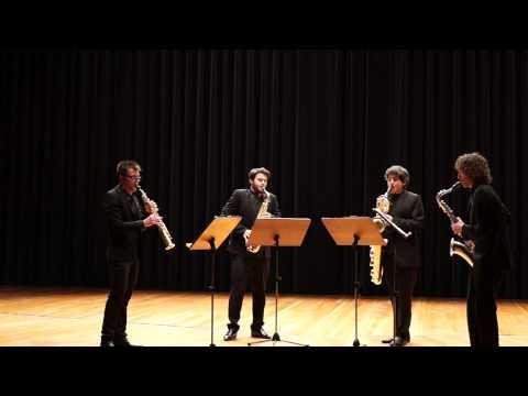 Fukio Saxophone Quartet - I.Xenakis: Xas (1987)