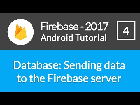 Android Studio Firebase Backend Tutorial #4 - Saving Realtime Data in Firebase & Updating it