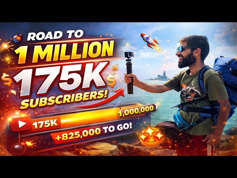 Day 21: 175K Subscribers 😭 Road to 1 Million | Paidal Safar