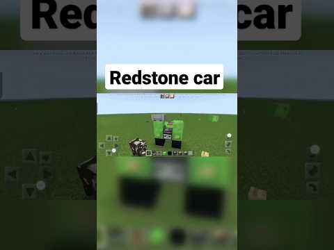 Ultimate Redstone Car Build - Minecraft Shorts