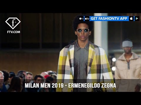 Ermenegildo Zegna Weightlessness Milan Men Fashion Week Spring/Summer 2019 | FashionTV | FTV