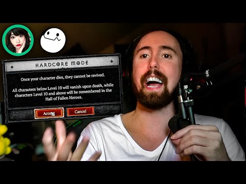 I Played D͏i͏a͏b͏l͏o͏ 4͏͏͏ HARDCORE for the First Time with Emiru