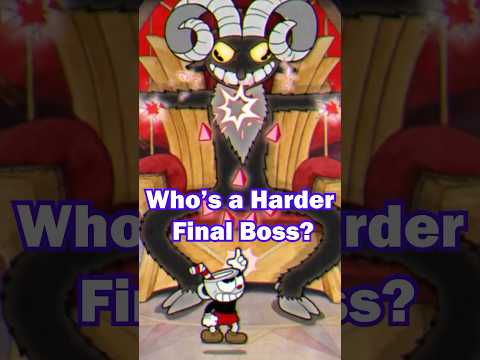 WHO’S A HARDER FINAL BOSS?! (The Devil Vs Chef Saltbaker) #cuphead #gamingshorts #fyp