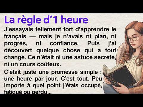 The 1 Hour Rule | French Story for Beginners (A1–A2) | French Listening Practice with Frenchy Tales
