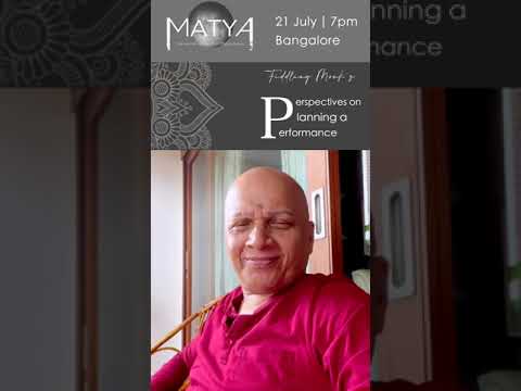 Fiddling Monk's "Perspectives on Planning a Performance" - in Carnatic Music - Intro