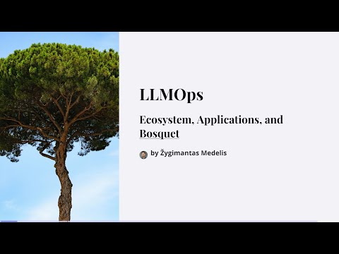 Scicloj LLM Meetup 3: LLMOps with Bosquet