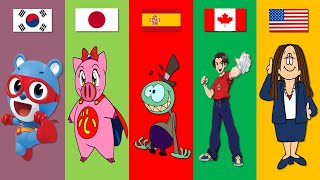 Cartoons From Different Countries Pt | 113