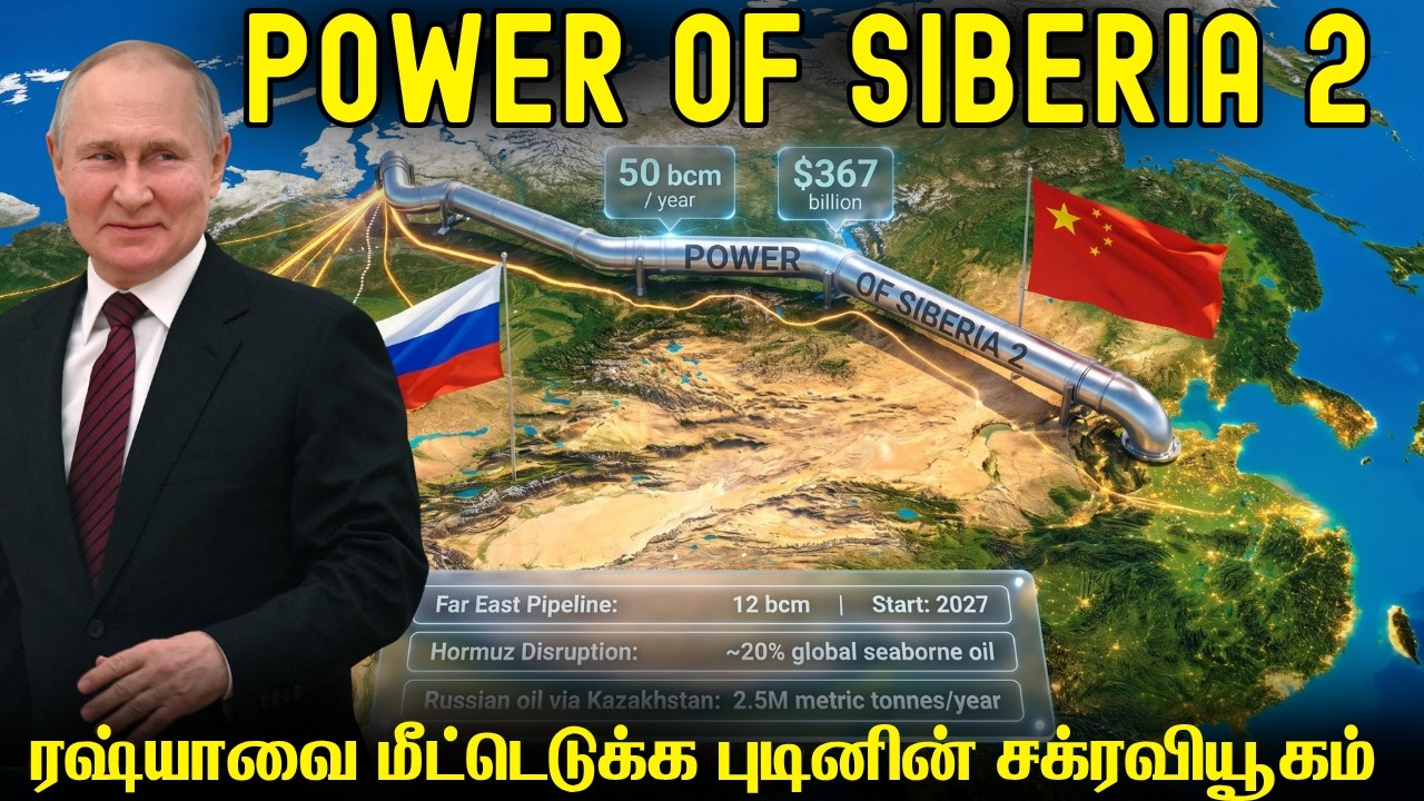 இழந்த பெருமையை மீட்டெடுக்க புடினின் Power of Siberia 2 திட்டம்