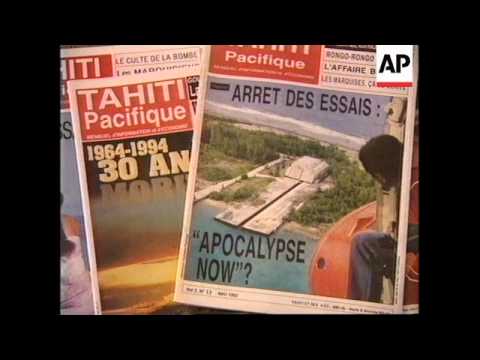 PACIFIC: TAHITI: FRENCH NUCLEAR BOMB TESTING: SPECIAL REPORT