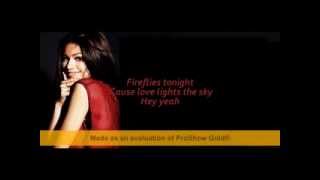 Zendaya - Fireflies Lyrics